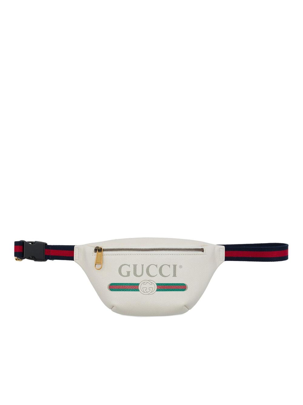 Gucci Small Grained Calfskin Logo Belt #357780G55B